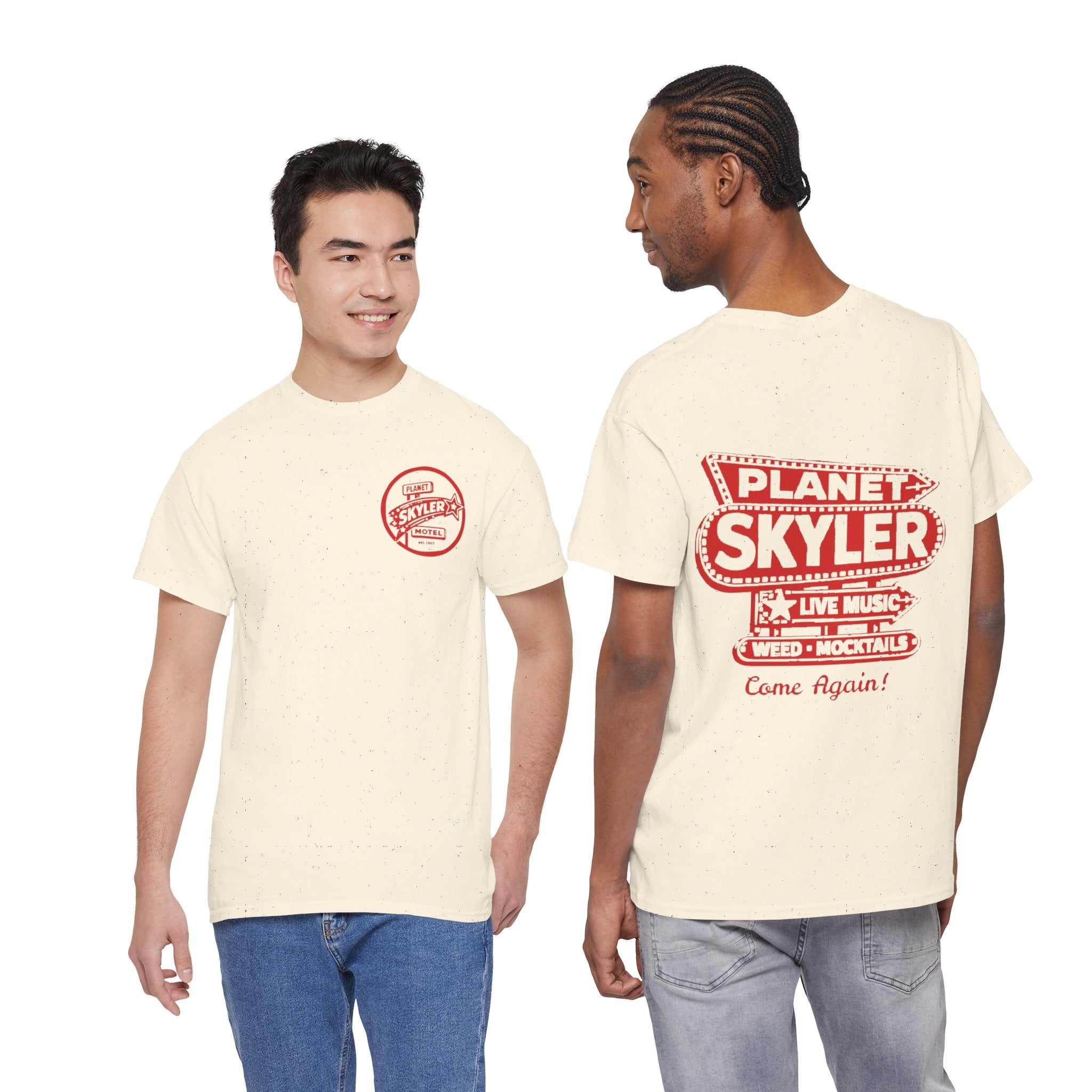 Planet Skyler Graphic Tee (Retro Red)