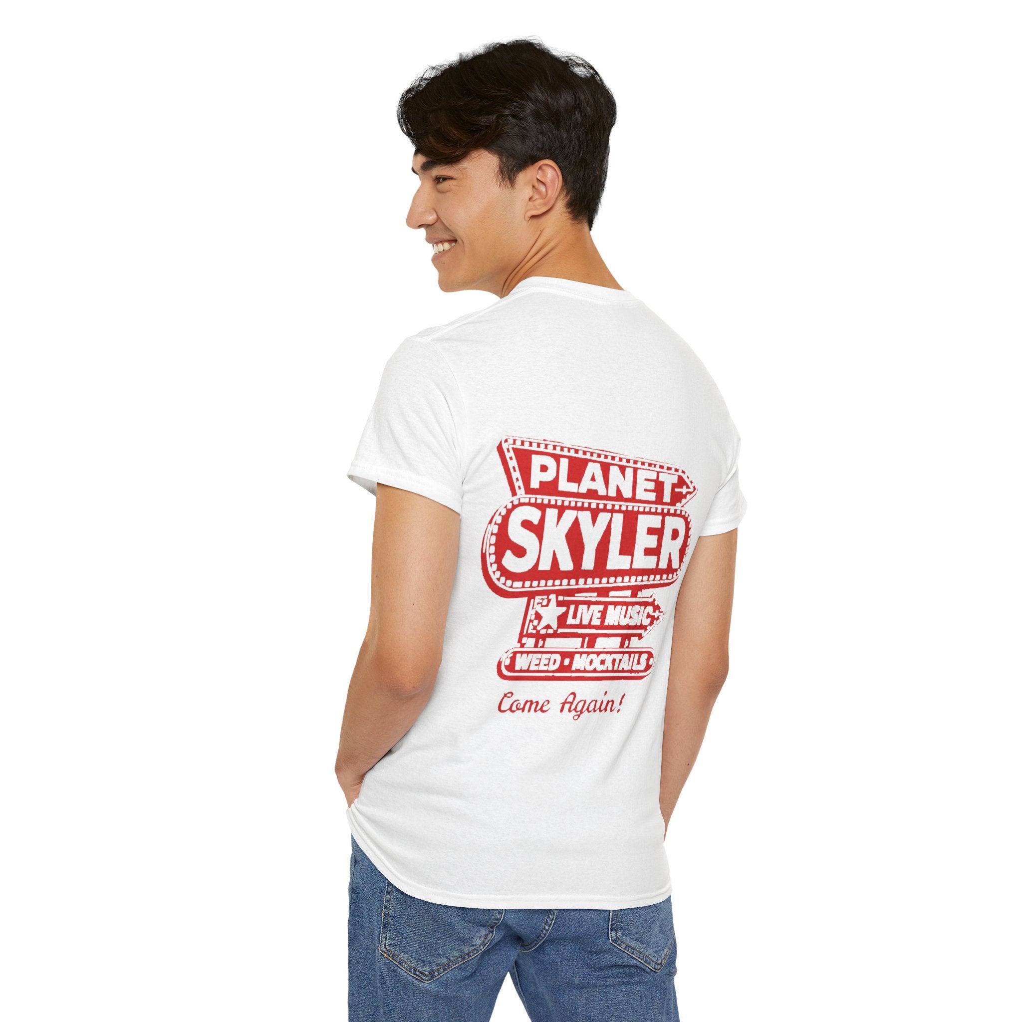 Planet Skyler Graphic Tee (Retro Red)