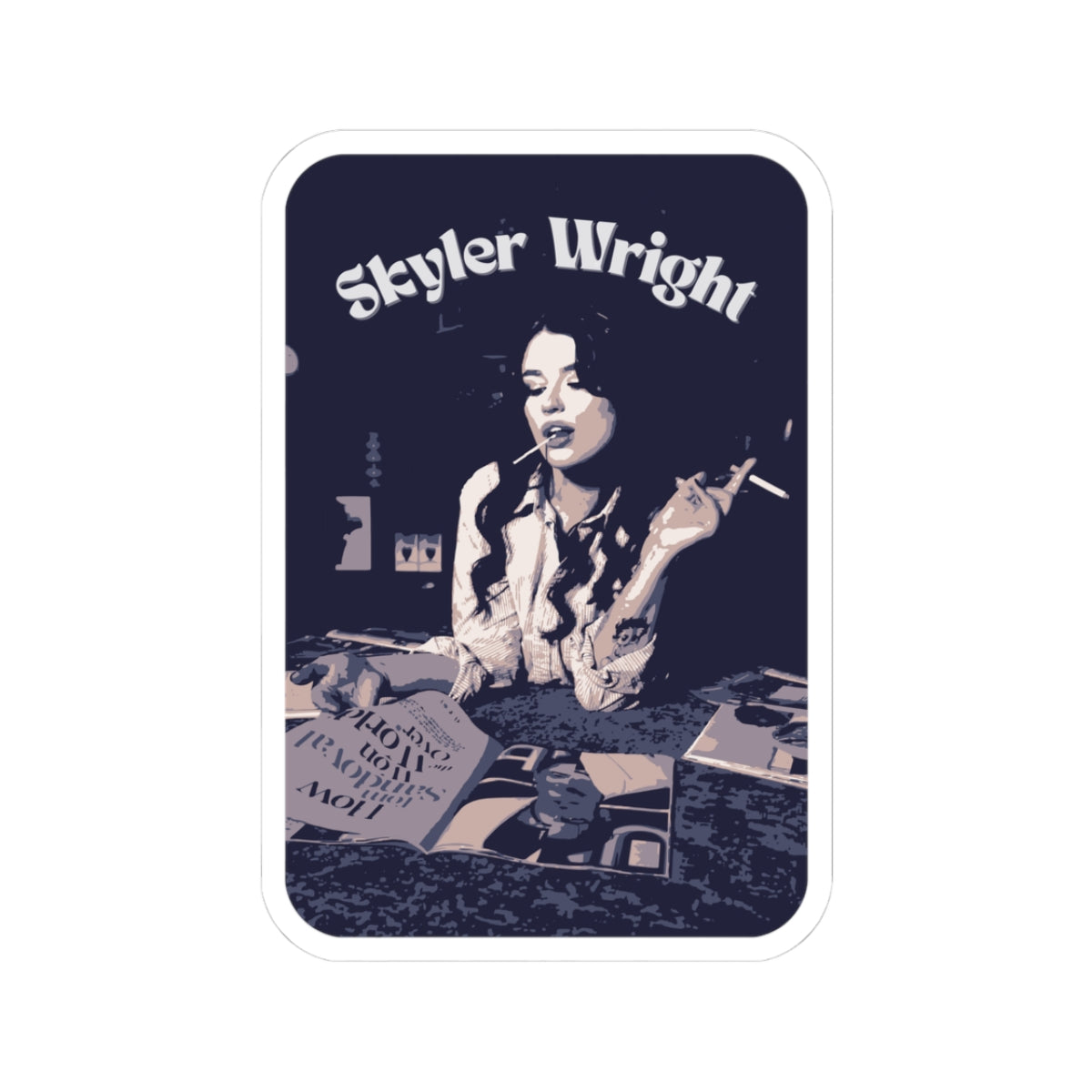 Skyler Wright Band Sticker